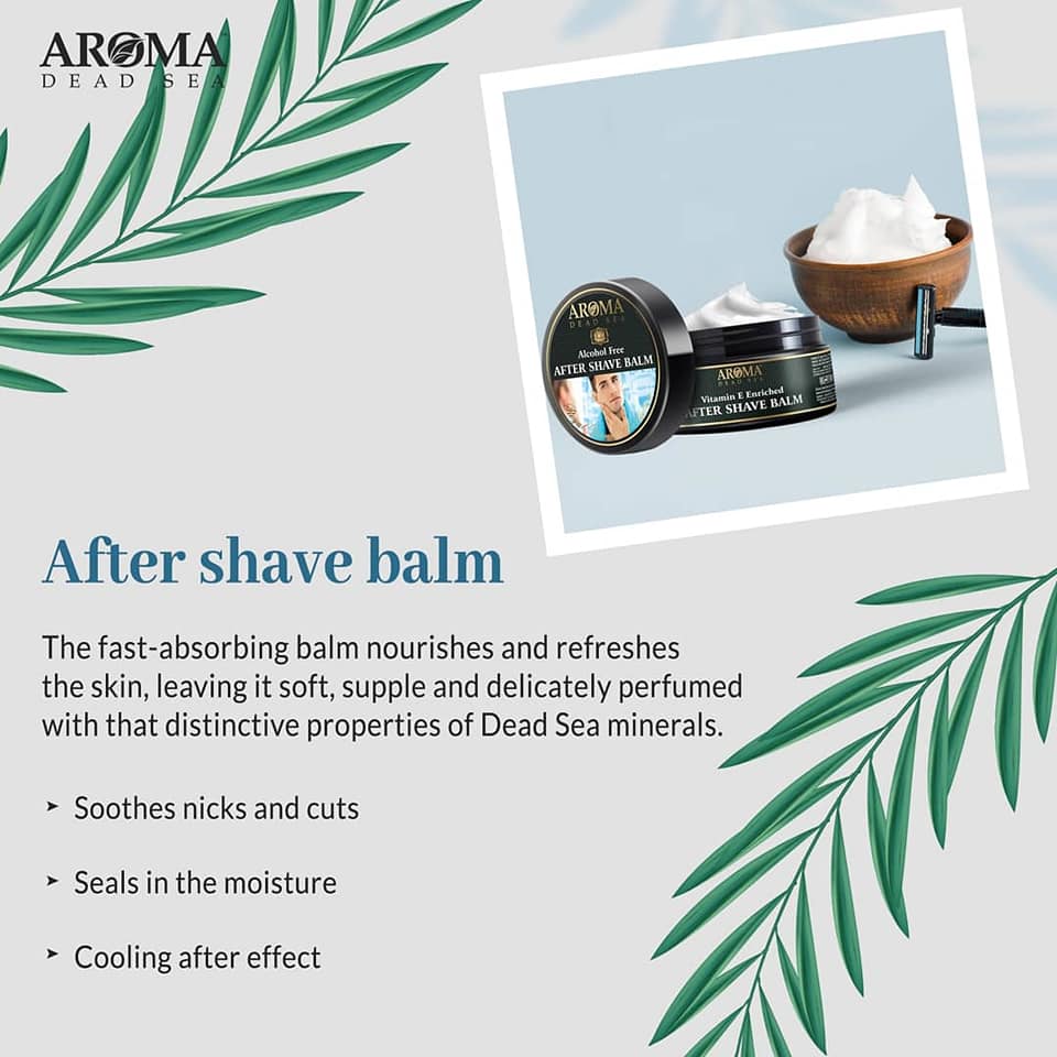 After Shave Balm Enriched With Vitamin E