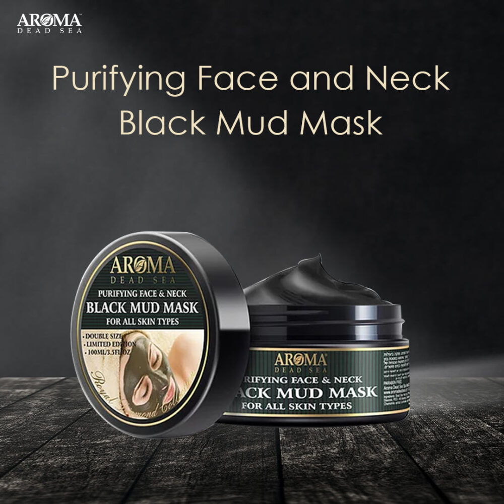 Purifying Face and Neck Black Mud Mask
