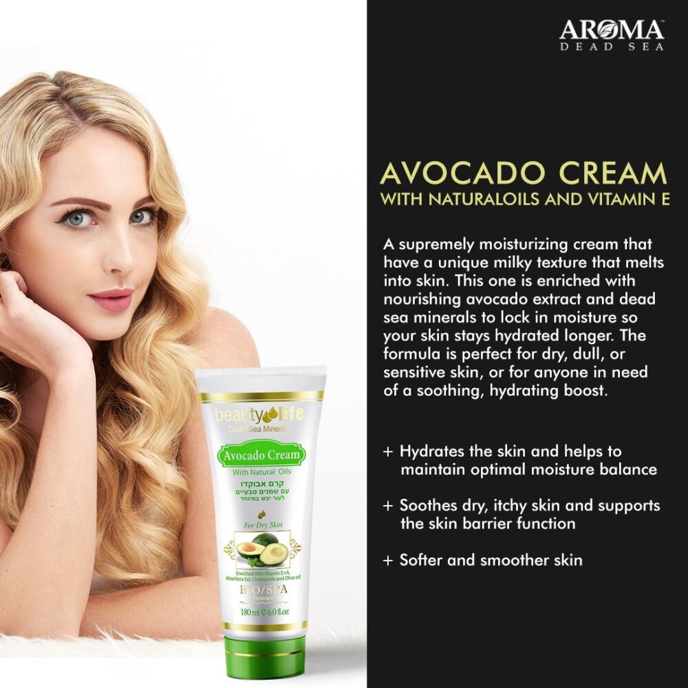 Avocado Cream With Vitamin E
